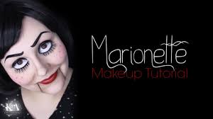 marionette halloween makeup tutorial