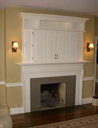 Recessed Tv Cabinet Home Fireplace