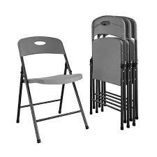 Cosco Solid Resin Plastic Folding Chair