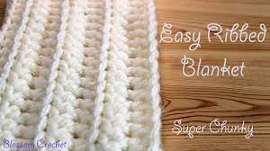 easiest fastest crochet blanket