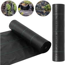 Agfabric 3 Ft X 300 Ft Polypropylene Material Black Garden Landscape Ground Cover Weed Block Fabric