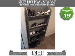 Wall Mount Shoes Storage Rack Wall