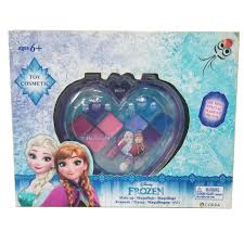 disney frozen big heart cosmetic case