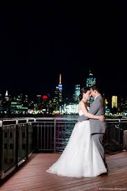 Manhattan Skyline At A Chart House Wedding In May