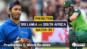 May 25, 2021 · those 10 series victories include their maiden series win in any format against pakistan, india, south africa and sri lanka. Match Prediction For Sri Lanka Vs South Africa 35th Odi Icc Cwc19