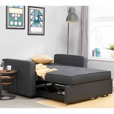brinkoff pull out sofabed dark gray