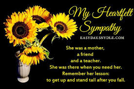 sympathy card messages for loss of