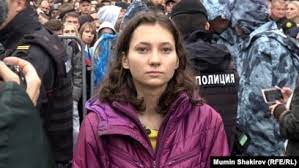 I Was Never Afraid': In The Face Of Criminal Charges, Russian Teen Protester Stands Defiant