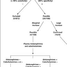Algorithm Showing Use Of Biochemical Tests For Diagnosis Of