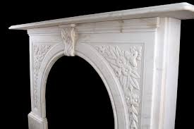 An Antique Victorian Arched Fireplace