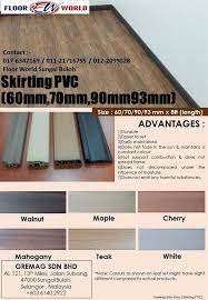 The name itself means bamboo river in the malay language. Pvc Skirting Building Materials Online
