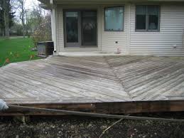 Old Decks With New Raised Paver Patios