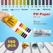 Details About Ph Tester X 160 Strips Litmus Paper Testing Urine Saliva Acid Alkaline Diet Test