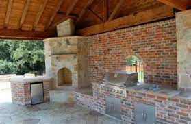 Houston Outdoor Fireplace Project