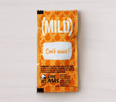 mild sauce packet order taco
