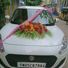 wedding car flower decoration service