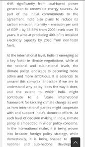 why climate change is important for s foreign policy write 4 6