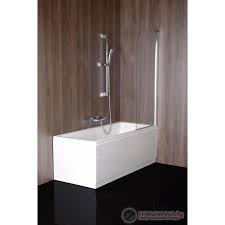 Параван статик е идеално решение за малка баня, с който може да отделите душ пространството. Polysan Spera Stklen Paravan Za Vana Ss Zavrtash Se Profil Bs 65 75