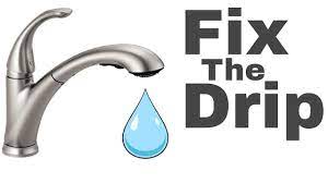 how to fix a dripping kitchen faucet in