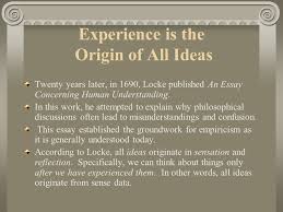 An Essay Concerning Human Understanding by John Locke Reviews Oxbridge Notes 