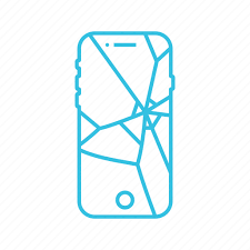 Broken Glass Mobile Phone Screen