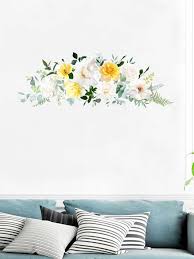 Flower Print Wall Sticker