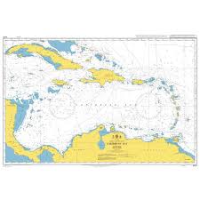 Admiralty Chart 4402 Caribbean Sea