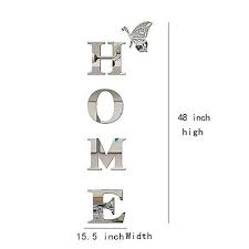 Doeean Home Wall Decor Letter Signs