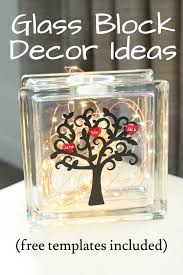 Glass Block Crafts Ideas For Cricut