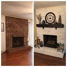 Rustic Floating Fireplace Mantel 5x6