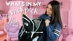 what s in my backpack 2018 senior