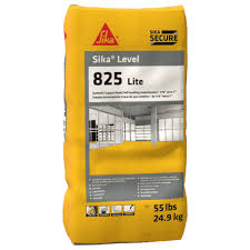 sika 55 lb bag level 825 self leveling