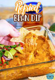 refried bean dip the country cook