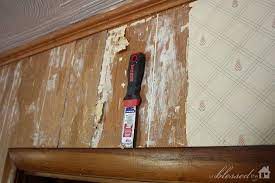 How To Remove Wallpaper From Paneling