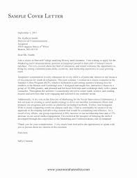 Free Examples Of Cover Letter Lovely Sample Cover Letters