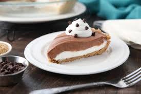 Chocolate Cream Cheese Pie | Dessert Now Dinner Later