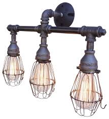 Wtsenates Exciting Industrial Bathroom Vanity Light In Collection 4813