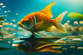 goldfish fish water the ocean hd