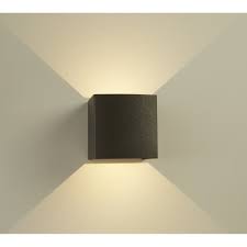 Urban Chion 2 Light Led Outdoor Wall Light Graphite Grey