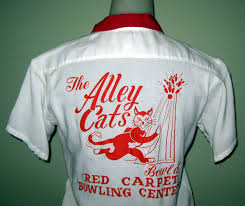 Come on in for some bowling fun and grab a bite to eat from our great menu. Fashion Friday Crazy Cat Lady Vintage Bowling Shirt Bowling Outfit Vintage Bowling Shirts Bowling Shirts