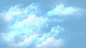 pastel aesthetic clouds pastel blue
