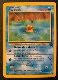 CCG Individual Cards FREE SHIPPING Pokemon Psyduck 20 Black Star PROMO WOTC  Black Star Promo NM Collectible Card Games