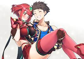 Rex carrying Pyra (Completed 4K Version, Art by @bonnie_3404) :  r/Xenoblade_Chronicles