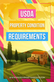 15 usda minimum property requirements