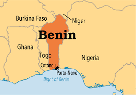 The republic of benin is a sliver of a country in west africa, the shape of which has been compared to a raised arm and fist or to a flaming torch. Nearly 5 000 Nigerians Displaced By Communal Violence Arrive Benin Republic Official