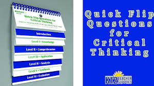 Best Critical Thinking Questions Thinking Skills Chart Creative Thinking
