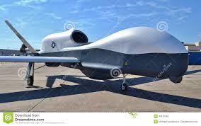 mq 4c triton drone plane stock