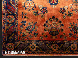 a small silk antique kashan taffazoli