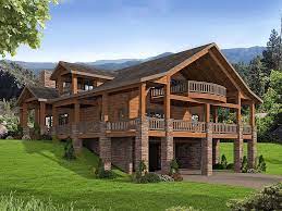 Mountainside House Plan With Walk Out