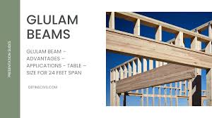 glulam beam advantages s